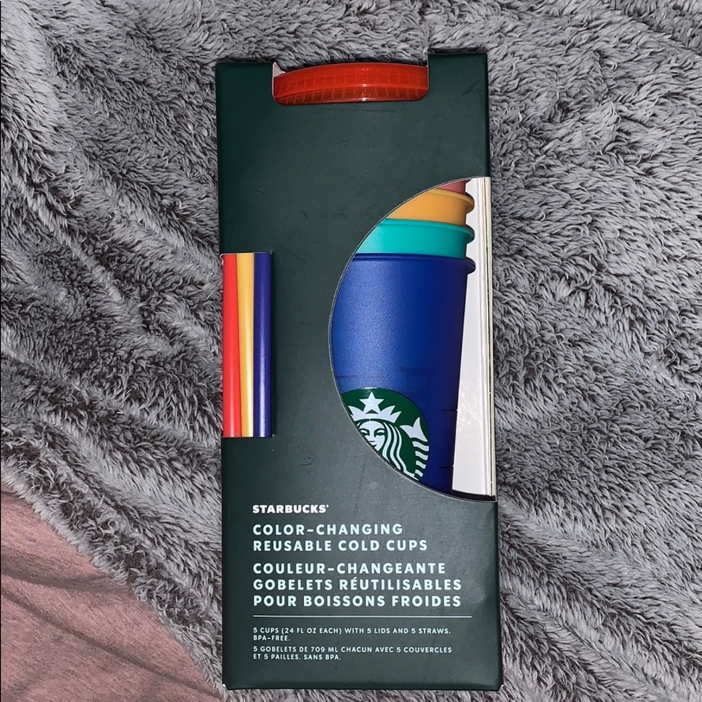 Starbucks coloring changing reusable cups …